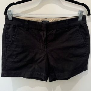 J.Crew Black Shorts Size 4